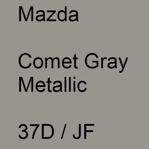 Mazda, Comet Gray Metallic, 37D / JF.